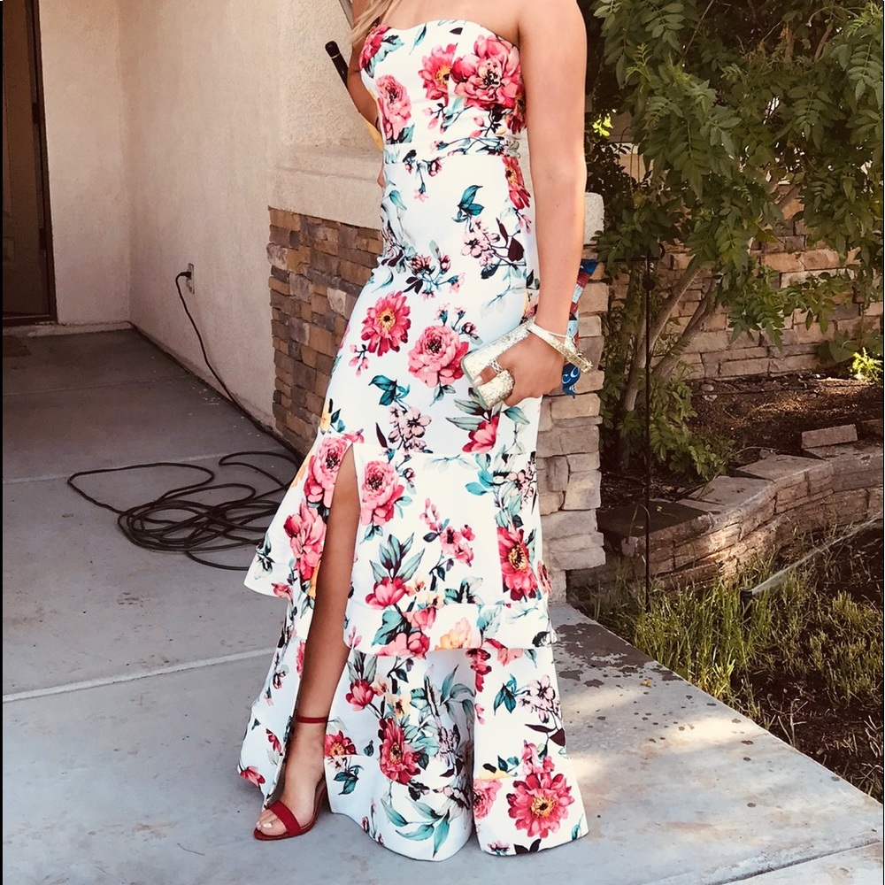 Windsor Floral Prom Dress